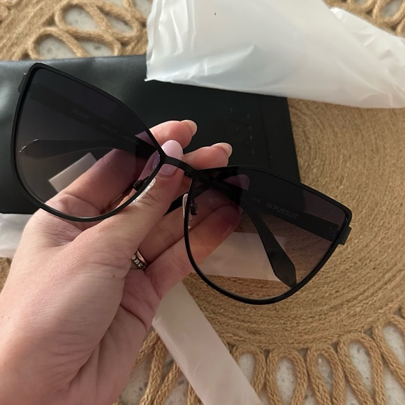 Quay Australia Black Gradient Sunglasses